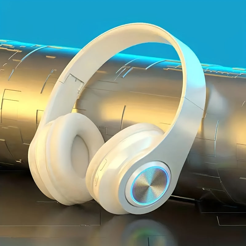 B39 Light Emitting Wireless Headphones: Colorful LED Lights, FM, SD Card Slot, Wired For School, Tablet, PC, TV, Cellphones & Travel - Perfect Gift For Birthday, Easter & Boy/Girlfriends! - Digital Edges | Online Electronics Store