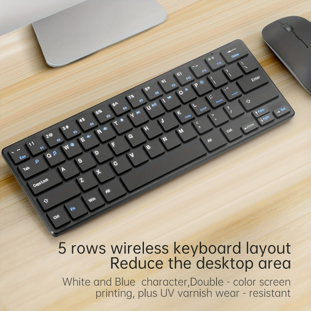 2.4G Wireless Keyboard Mouse Set Portable