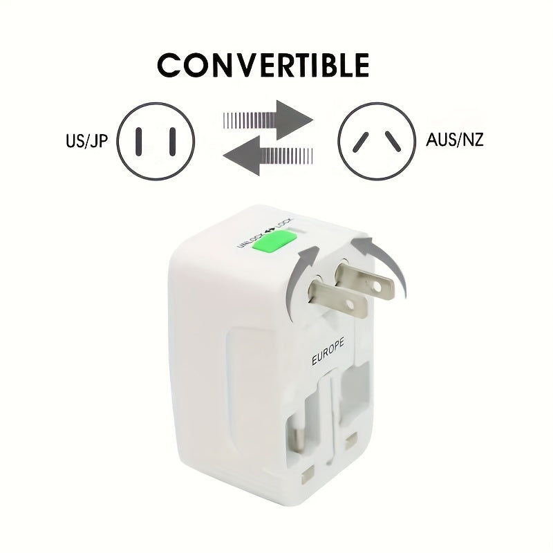 All-in-One Universal Plug Adapter - Worldwide Power Converter - Digital Edges | Online Electronics Store