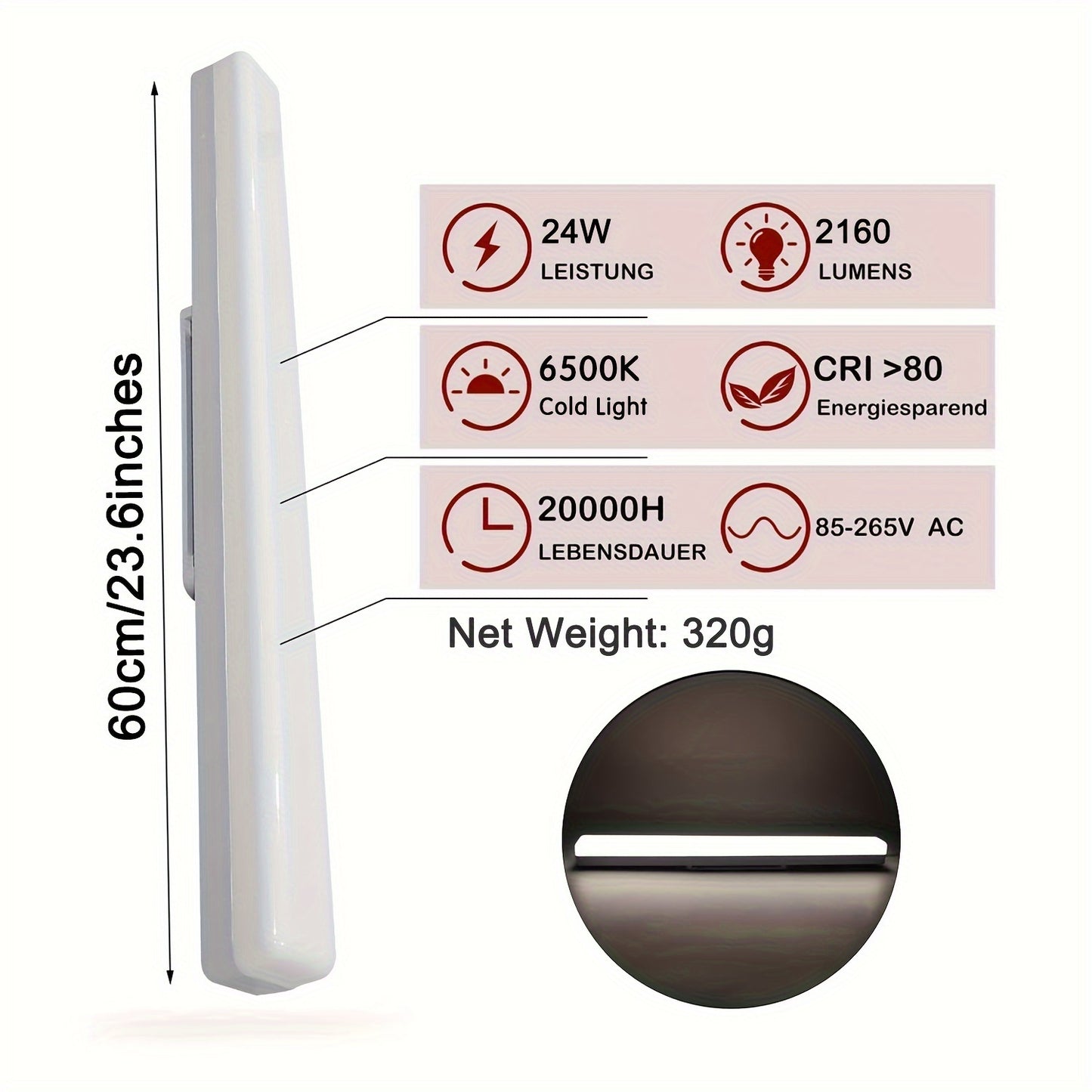 LED Ceiling Light Cold Light, Modern LED Ceiling Light, Monochromatic Light Non-dimmable, For Living Room/Bedroom/Dining Room/Office Multiple Sizes, DH-CX-18W-SQ-30K-M - Digital Edges | Online Electronics Store