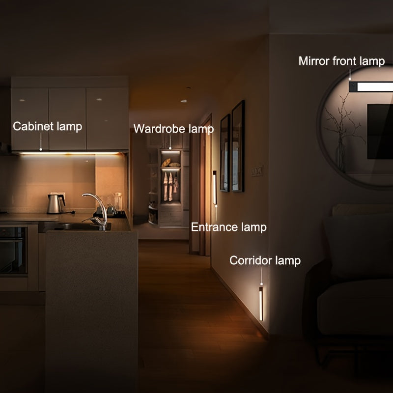1pc LED Motion Sensor Cabinet Light, Under Counter Closet Lighting - Digital Edges | Online Electronics Store