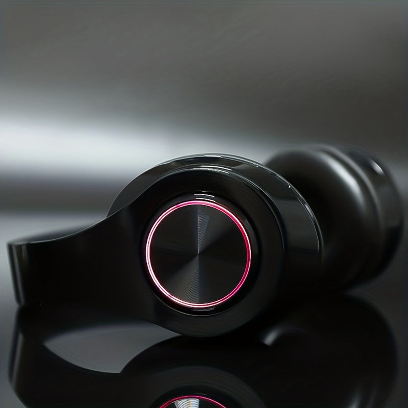 B39 Light Emitting Wireless Headphones: Colorful LED Lights, FM, SD Card Slot, Wired For School, Tablet, PC, TV, Cellphones & Travel - Perfect Gift For Birthday, Easter & Boy/Girlfriends! - Digital Edges | Online Electronics Store