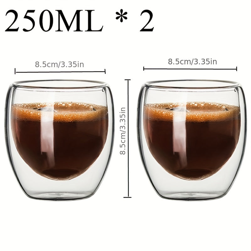 Double Wall Glass Coffee Cups