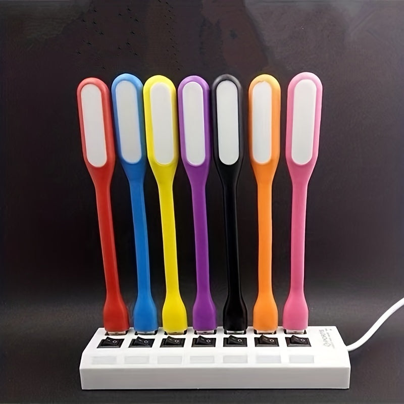 5pcs USB LED Portable Night Lights - Energy-Saving Small Desk Lights for Home & Office - Digital Edges | Online Electronics Store