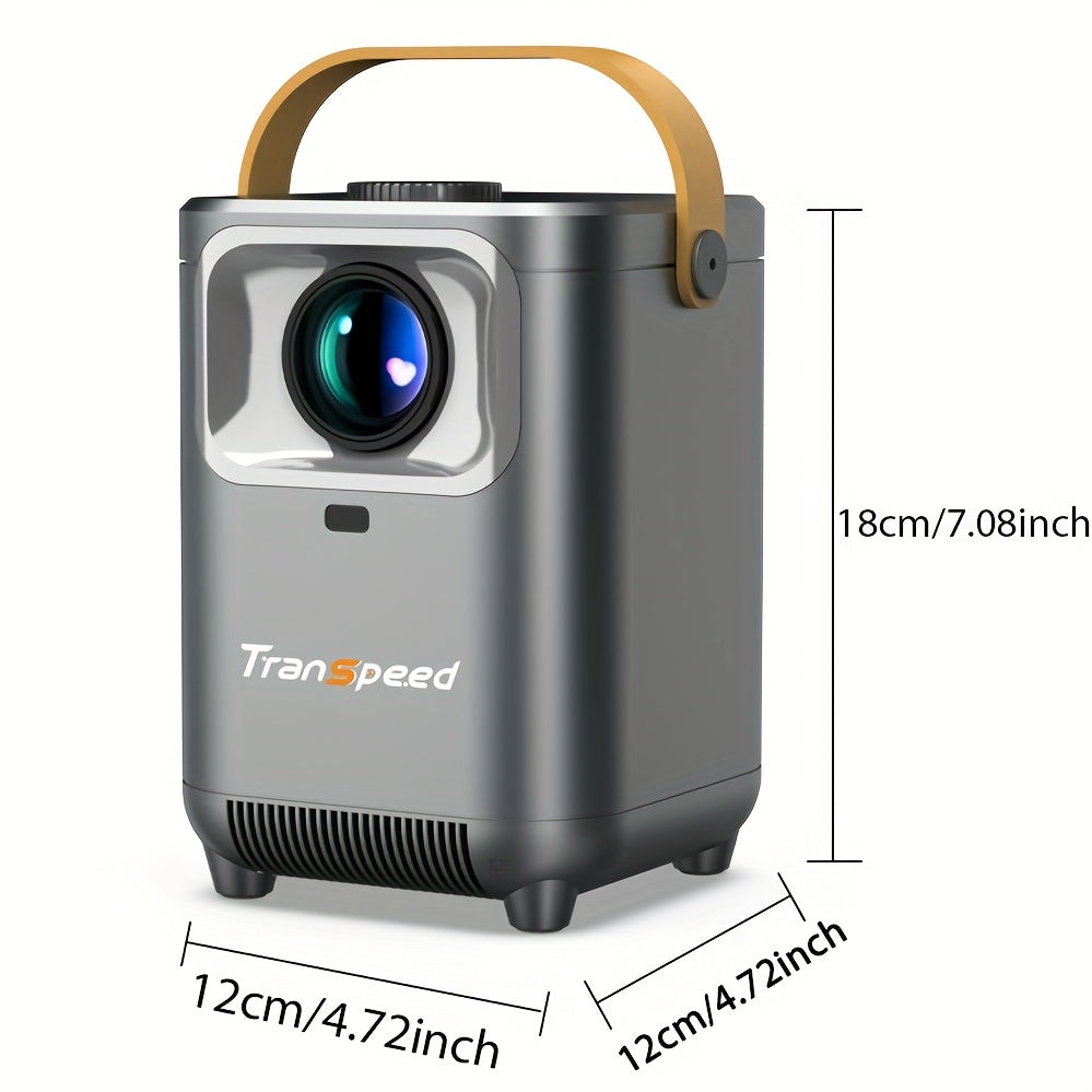 Projector 260ANSI UK Plug Support 4K WIFI 5.08meterscreen Wireless5.0 1280*720P Speaker 5W Home Theater Outdoor Portable - Digital Edges | Online Electronics Store