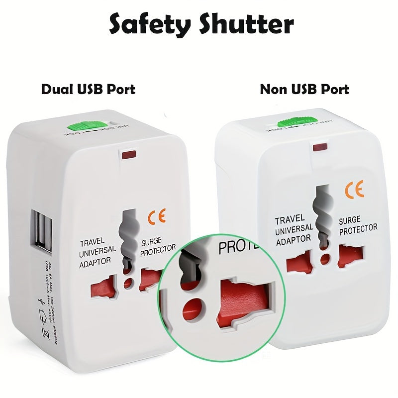 All-in-One Universal Plug Adapter - Worldwide Power Converter - Digital Edges | Online Electronics Store