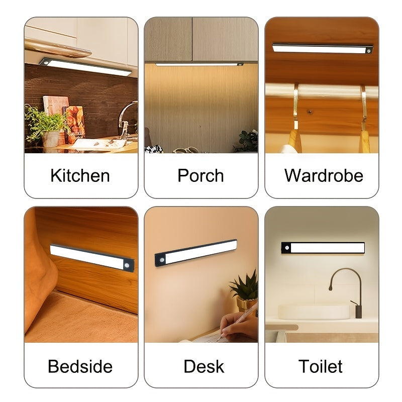 1pc LED Motion Sensor Cabinet Light, Under Counter Closet Lighting - Digital Edges | Online Electronics Store