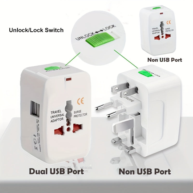 All-in-One Universal Plug Adapter - Worldwide Power Converter - Digital Edges | Online Electronics Store