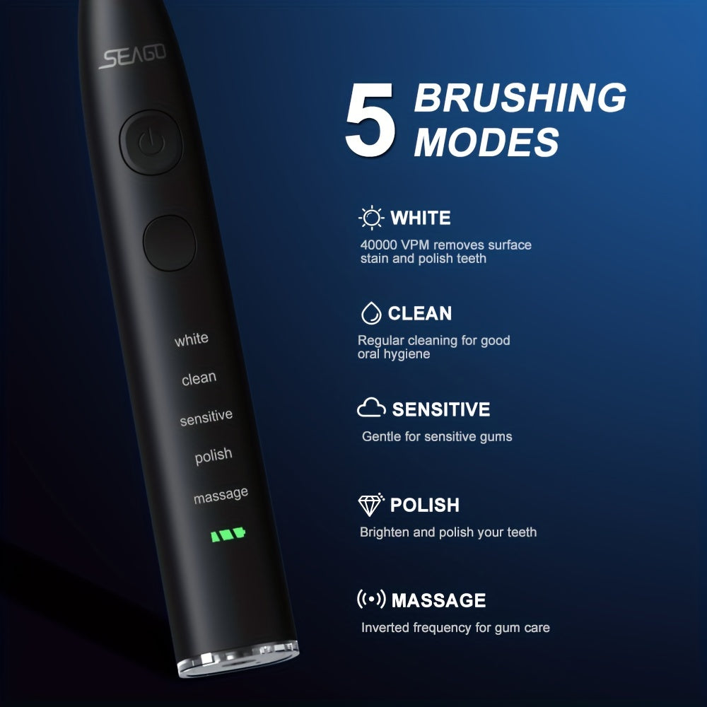 Sonic Electric Toothbrush, Charging Model Sonic Fully Automatic Long Battery Life - Digital Edges | Online Electronics Store