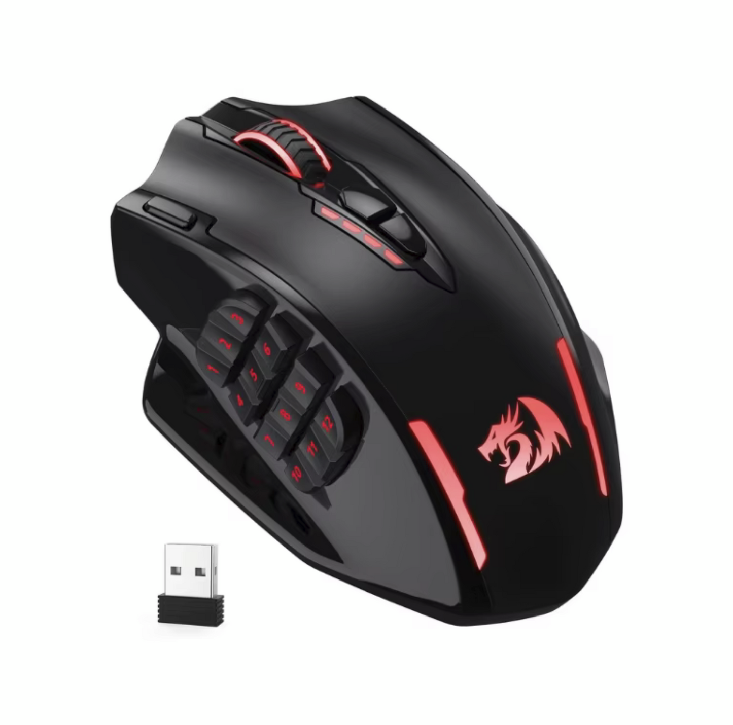 REDRAGON Impact Elite M913 RGB USB 2.4G Wireless Gaming Mouse
