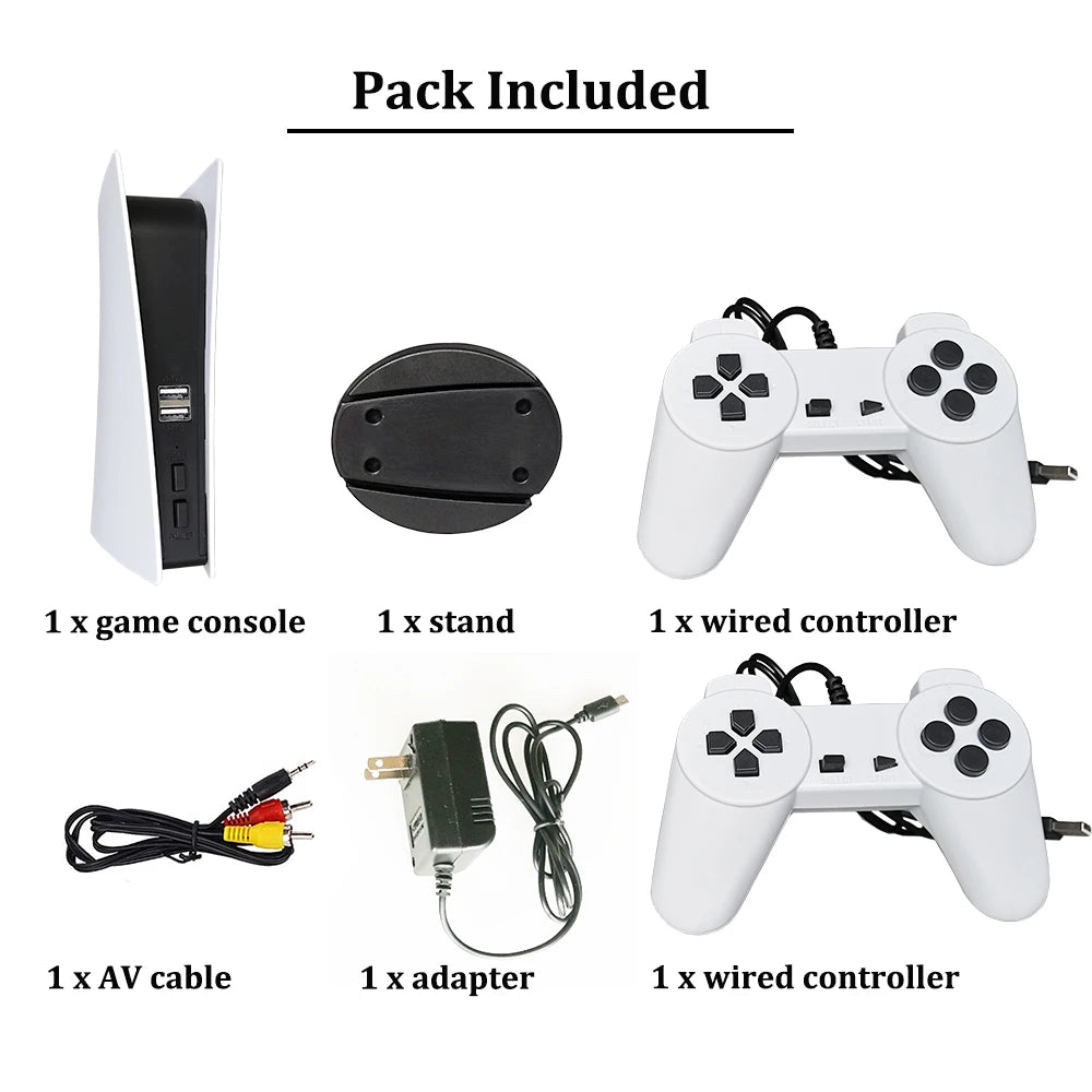 Game Station 5 Video Game Console With 200 Classic Games 8 Bit GS5 TV Consola Retro USB AV Output
