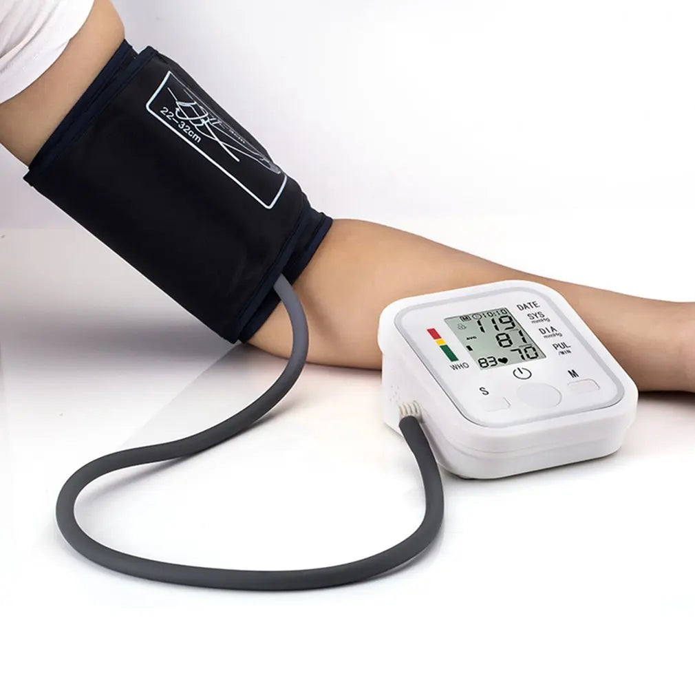 Hemato manometer Digital Wrist Monitors Pulse Heart Beat Rate Meter Device Medical Equipment Sphygmomanometer With USB Cable - Digital Edges | Online Electronics Store