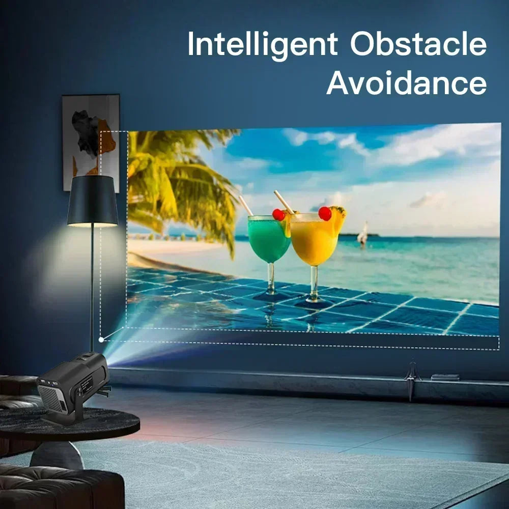 HY320MAX High Quality 400 ANSI Projector Enhances Your Gaming Experience with180°Rotation for Ultimate Visual Experience