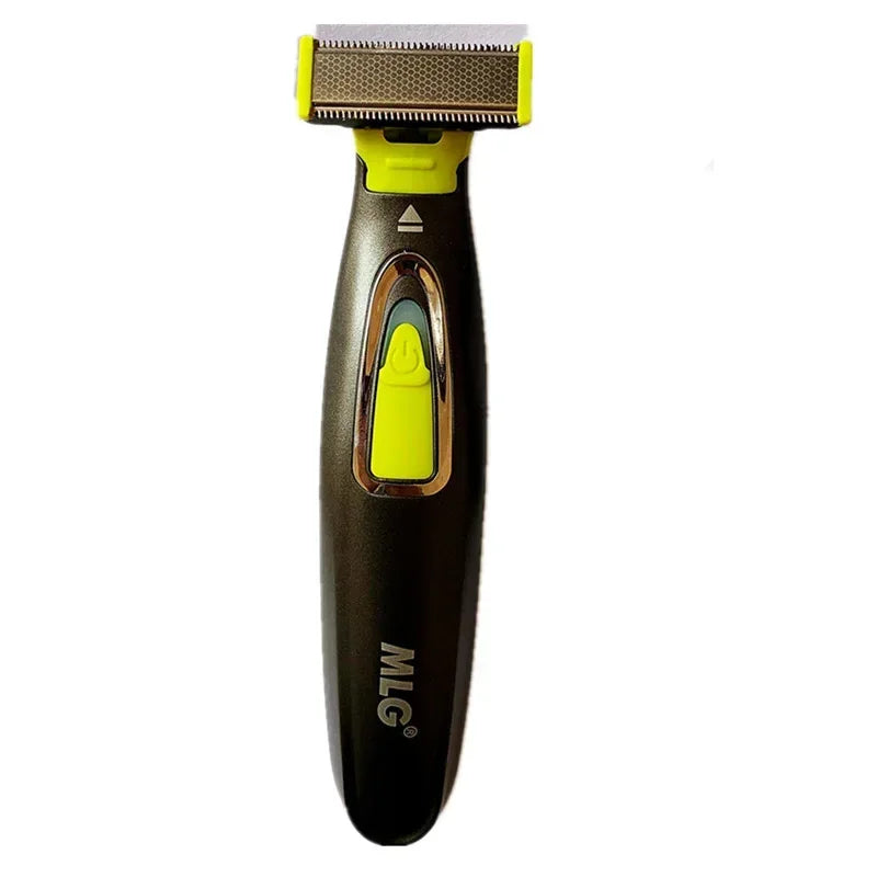 MLG Washable Rechargeable Electric Shaver Beard Razor Body Trimmer Men Shaving Machine Hair Face Care Cleaning Clippers for Men - Digital Edges | Online Electronics Store