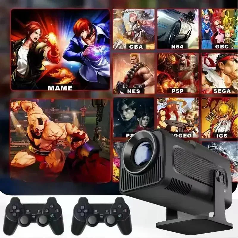 HY320MAX High Quality 400 ANSI Projector Enhances Your Gaming Experience with180°Rotation for Ultimate Visual Experience