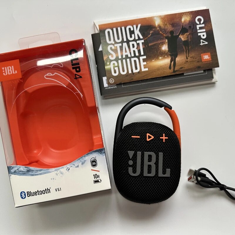 Original JBL Clip 4 Bluetooth Wireless Speaker Portable Waterproof Clip4 Outdoor party Speaker IP67 Long battery life - Digital Edges | Online Electronics Store