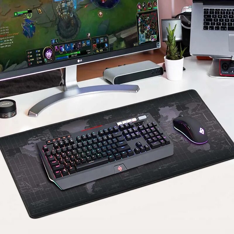 Escape from Tarkov Gaming Large Mouse Pad 900X400 Xxl Mousepad Desk Mat Desktop Accessories Gamer Map Mouse Mat HD Print Smooth - Digital Edges | Online Electronics Store