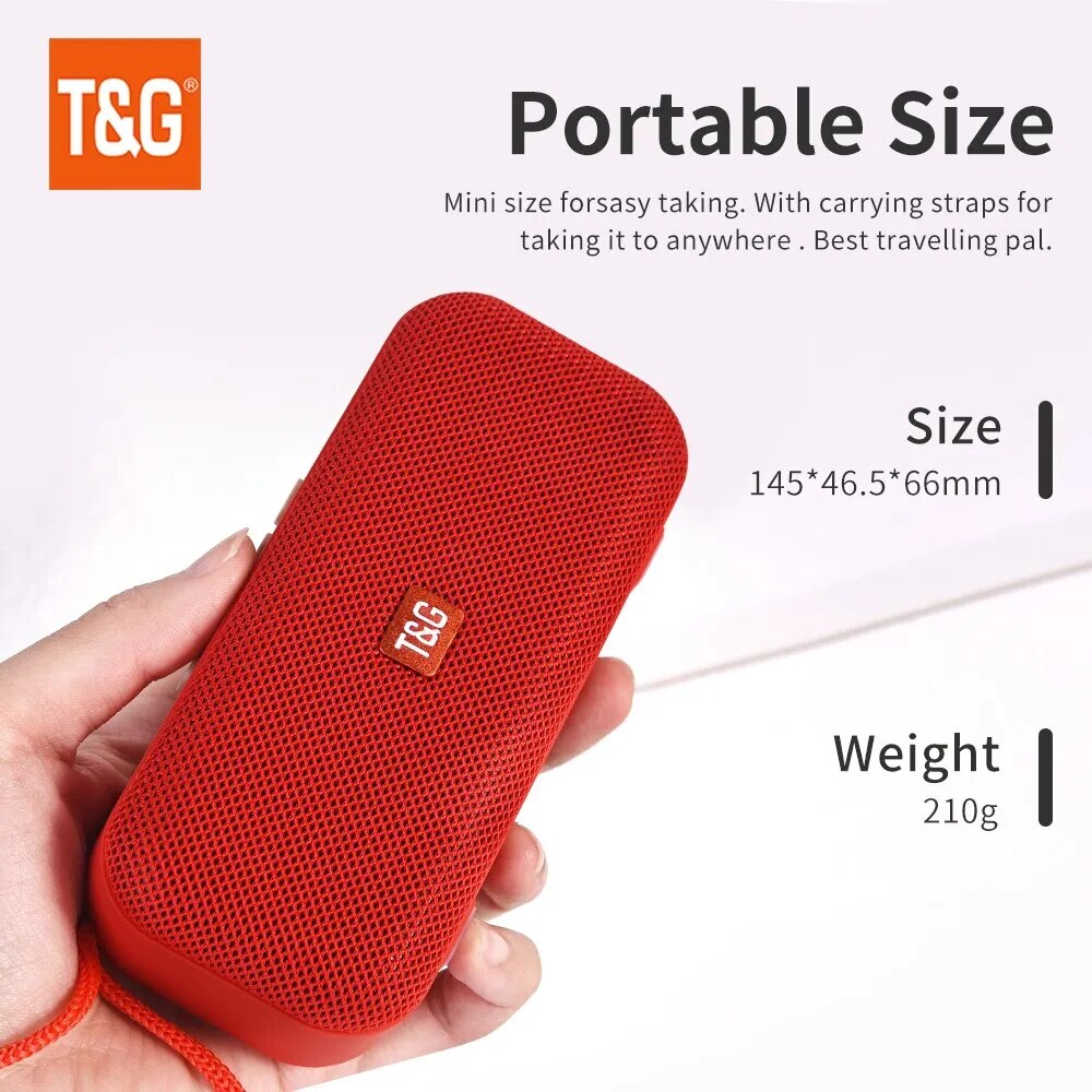 T&G516 Portable Mini Wireless Bluetooth Speaker - Digital Edges | Online Electronics Store