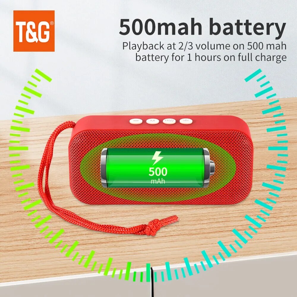 T&G516 Portable Mini Wireless Bluetooth Speaker - Digital Edges | Online Electronics Store