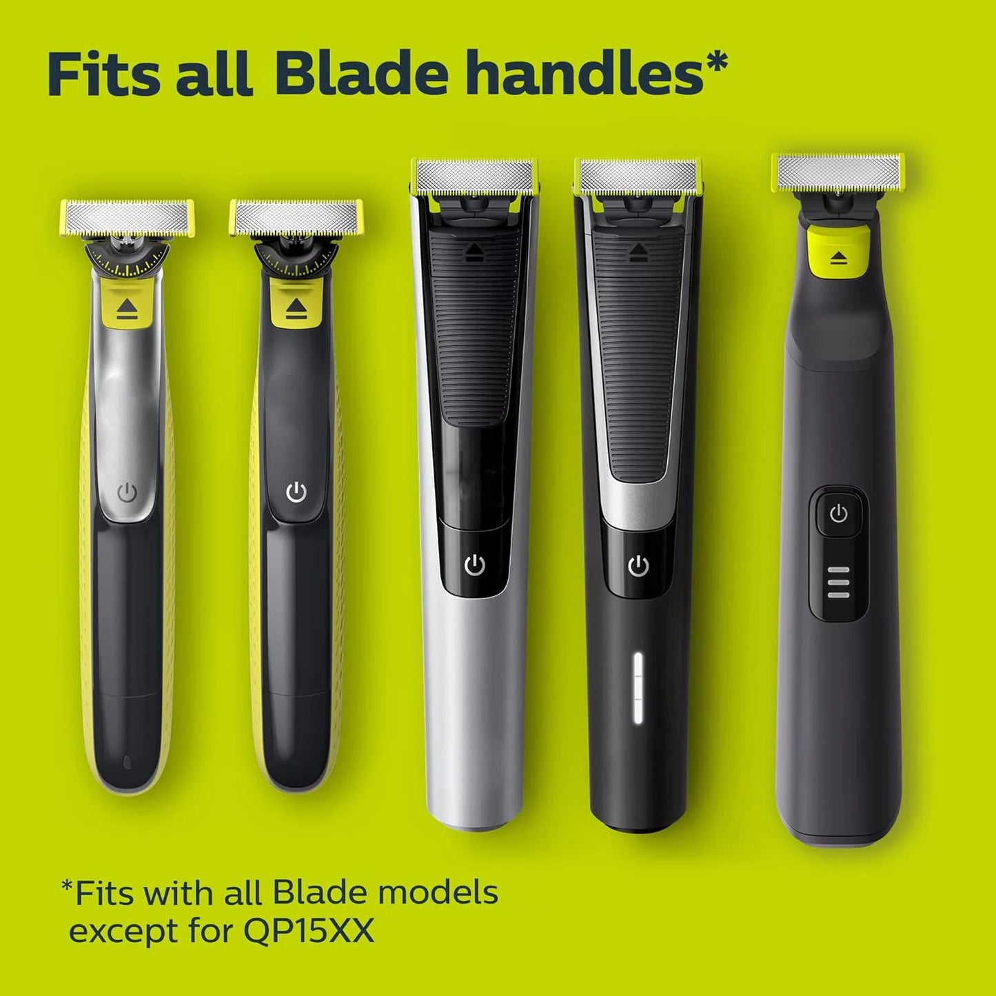 KVIFO Norelco Genuine OneBlade 360 Blade Replacement Blades For Original Philips 360 Oneblade QP210 QP220 QP230 QP2520 QP6510 - Digital Edges | Online Electronics Store