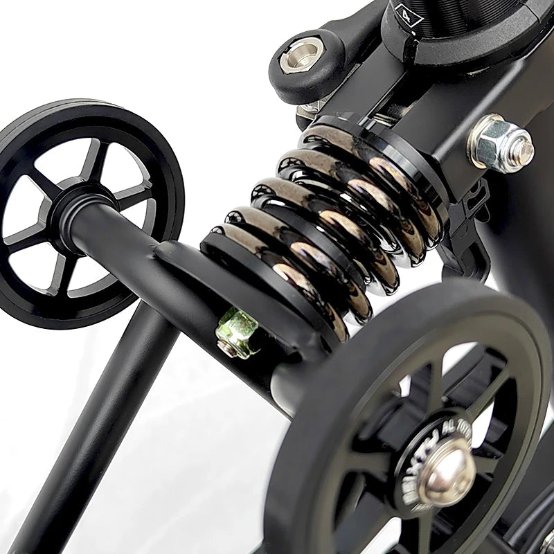 16 Inch External 7 Speed Dual C-Brake Folding bicycle 53T Crankset 349 Wheel Small Folding City Bicycle
