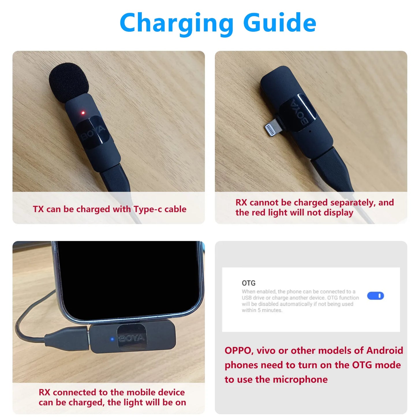 BOYA BY-V Professional Wireless Lavalier Mini Microphone for iPhone iPad Android Live Broadcast Gaming Recording Interview Vlog - Digital Edges | Online Electronics Store