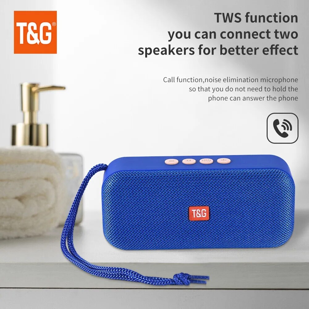 T&G516 Portable Mini Wireless Bluetooth Speaker - Digital Edges | Online Electronics Store