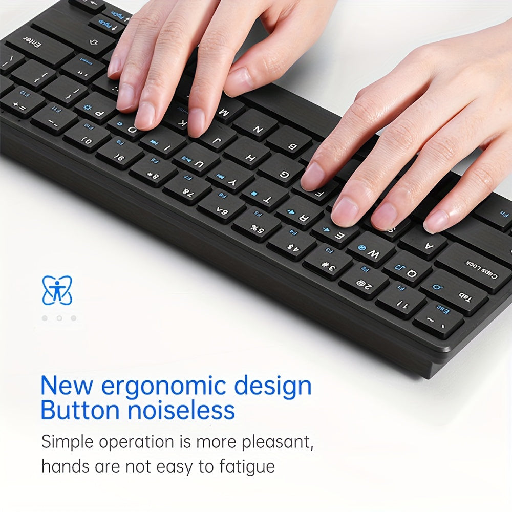 2.4G Wireless Keyboard Mouse Set Portable
