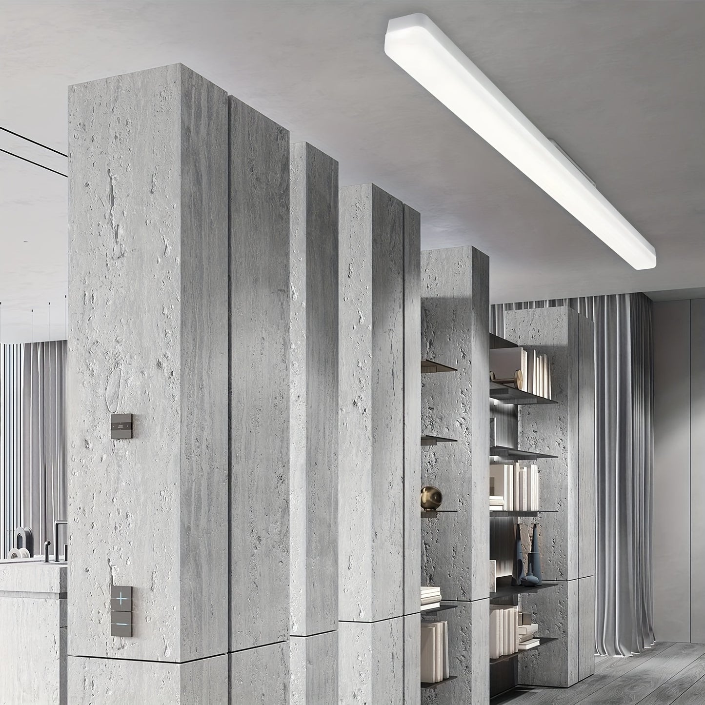 LED Ceiling Light Cold Light, Modern LED Ceiling Light, Monochromatic Light Non-dimmable, For Living Room/Bedroom/Dining Room/Office Multiple Sizes, DH-CX-18W-SQ-30K-M - Digital Edges | Online Electronics Store