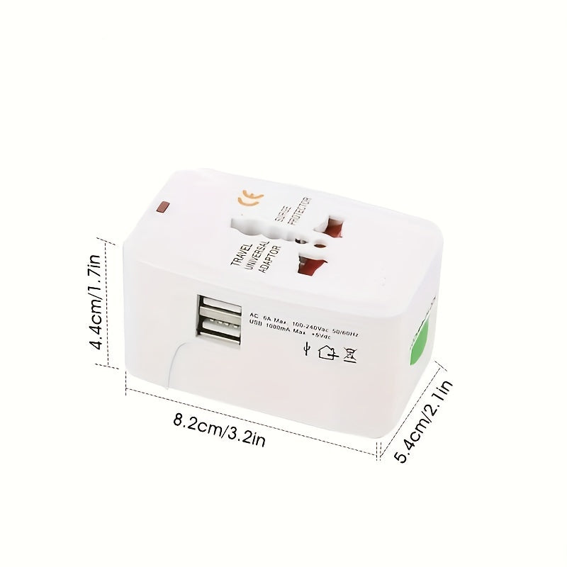 All-in-One Universal Plug Adapter - Worldwide Power Converter - Digital Edges | Online Electronics Store