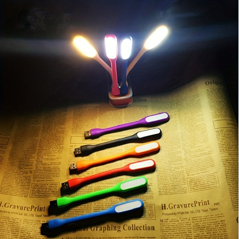 5pcs USB LED Portable Night Lights - Energy-Saving Small Desk Lights for Home & Office - Digital Edges | Online Electronics Store