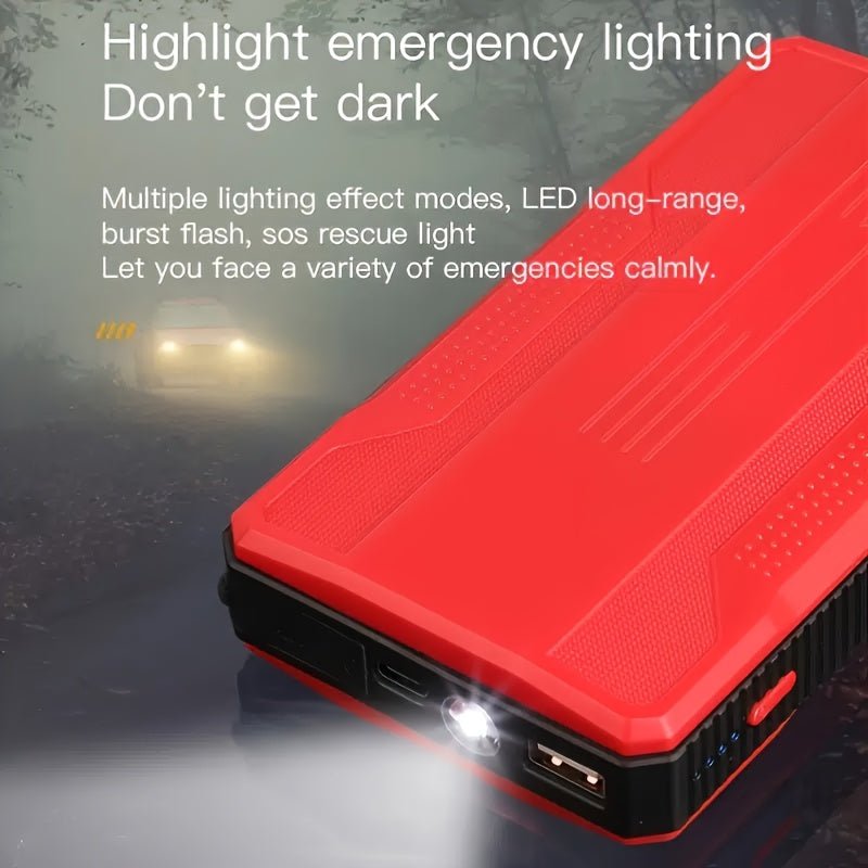 Best Car Jump Starter | Battery Power Bank For 8000mah Portable-12V - Digital Edges | Online Electronics Store