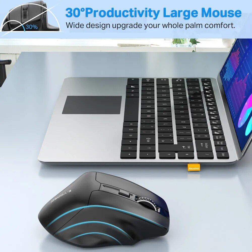 Best Gaming Mouse for Big Hands | E-YOOSO-PAW3212 4800 DPI 5 Buttons - Digital Edges | Online Electronics Store