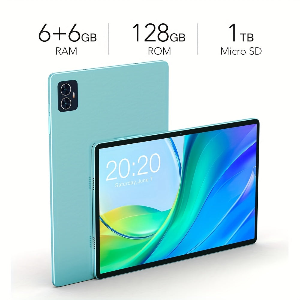 Teclast M50 Tablet Unisoc T606 8-Core 6+6GB RAM 128GB ROM, 25.65 Cm TDDI  Fully Laminated Display LTE Support Dual SIM For Android 13 Tablet 6000mAh