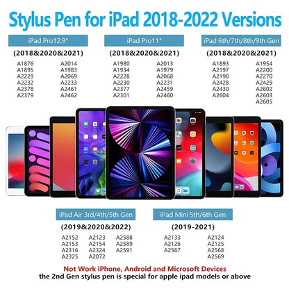 Stylus Pen For IPad With Palm Rejection, Active Pencil Compatible With (2018-2022) IPad Pro 11 & 32.77 Cm, IPad 9th/8th/7th/6th Gen, IPad Air 5th/4th/3rd Gen,iPad Mini 6th/5th Gen - Digital Edges | Online Electronics Store