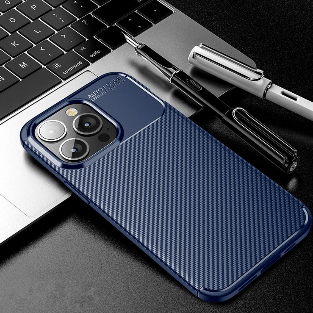 Matte Phone Case Carbon Fiber Soft Cover For IPhone 14 Pro Max IPhone 14 Plus IPhone 13 Pro Max IPhone 13 Mini IPhone 12 Pro Max IPhone 12 Mini IPhone 11 Pro Max IPhone XS MAX IPhone XR IPhone 7 Plus - Digital Edges | Online Electronics Store