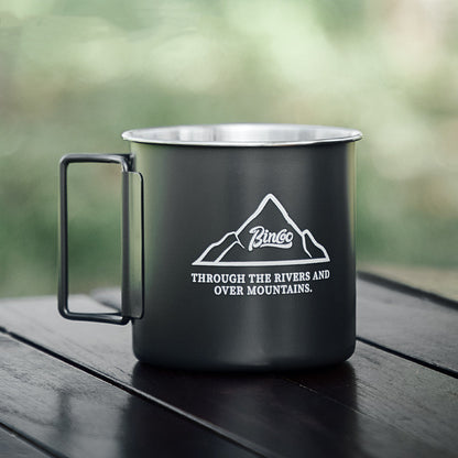 304 Stainless Steel Portable Folding Coffee Mug - Perfect for Outdoor Camping & Household Use! - Digital Edges | Online Electronics Store