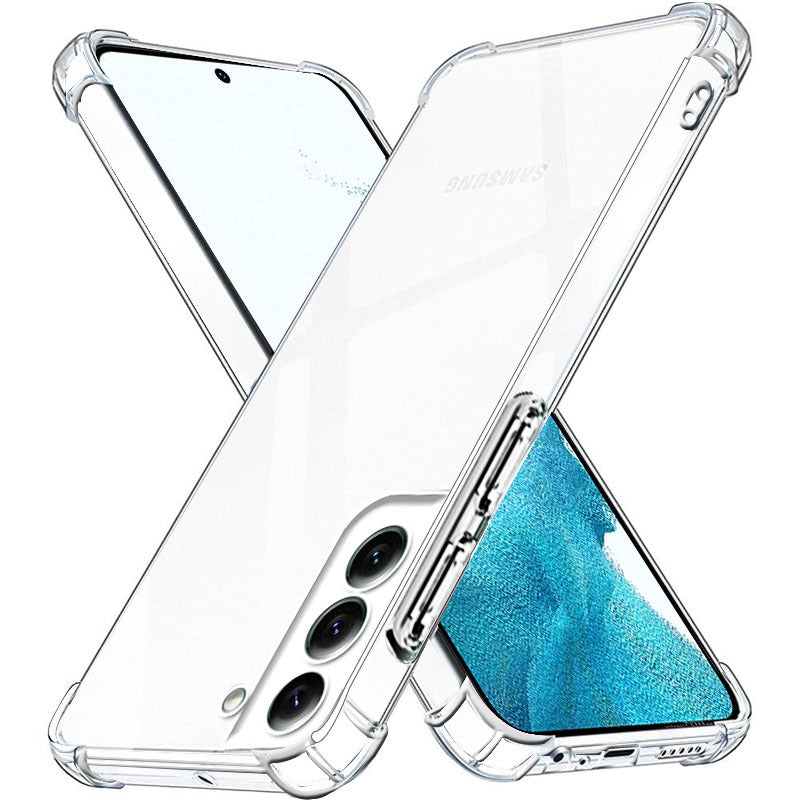 Shockproof Clear Silicone Soft Back Case for Samsung S23 S22 S21 Ultra Plus Note20 Galaxy - Protect Your Phone in Style! - Digital Edges | Online Electronics Store