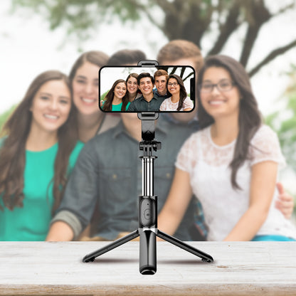 Wireless Selfie Stick Tripod for iPhone and Android - Extendable, 360° Rotation, Battery Powered - TOKQI CD02812 - Digital Edges | Online Electronics Store