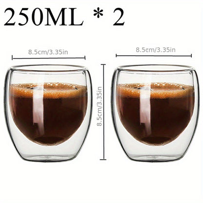 Double Wall Glass Coffee Cups
