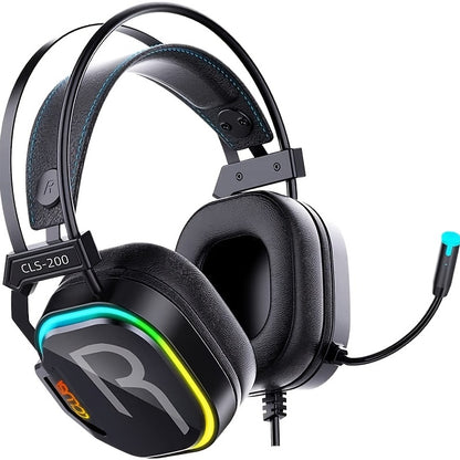 COLUSI CLS-200 RGB Gaming Headset - 360° Microphone, Adaptive Head Beam, Bass Surround, Soft Memory Earmuffs - Compatible with PC, Laptop, Mac, PS4, PS5, Xbox One, Xbox Series - Digital Edges | Online Electronics Store