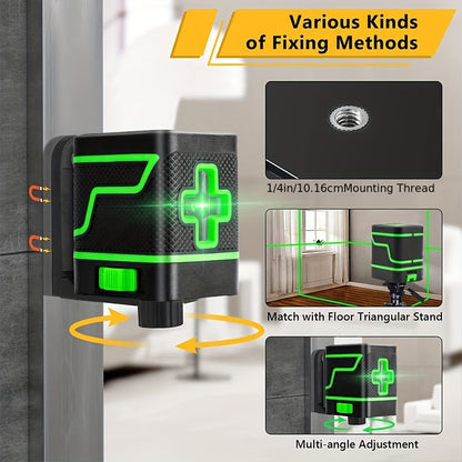 Self-Levelling Laser Level, Green Cross Line Laser - Digital Edges | Online Electronics Store