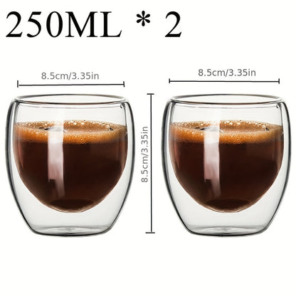 Double Wall Glass Coffee Cups