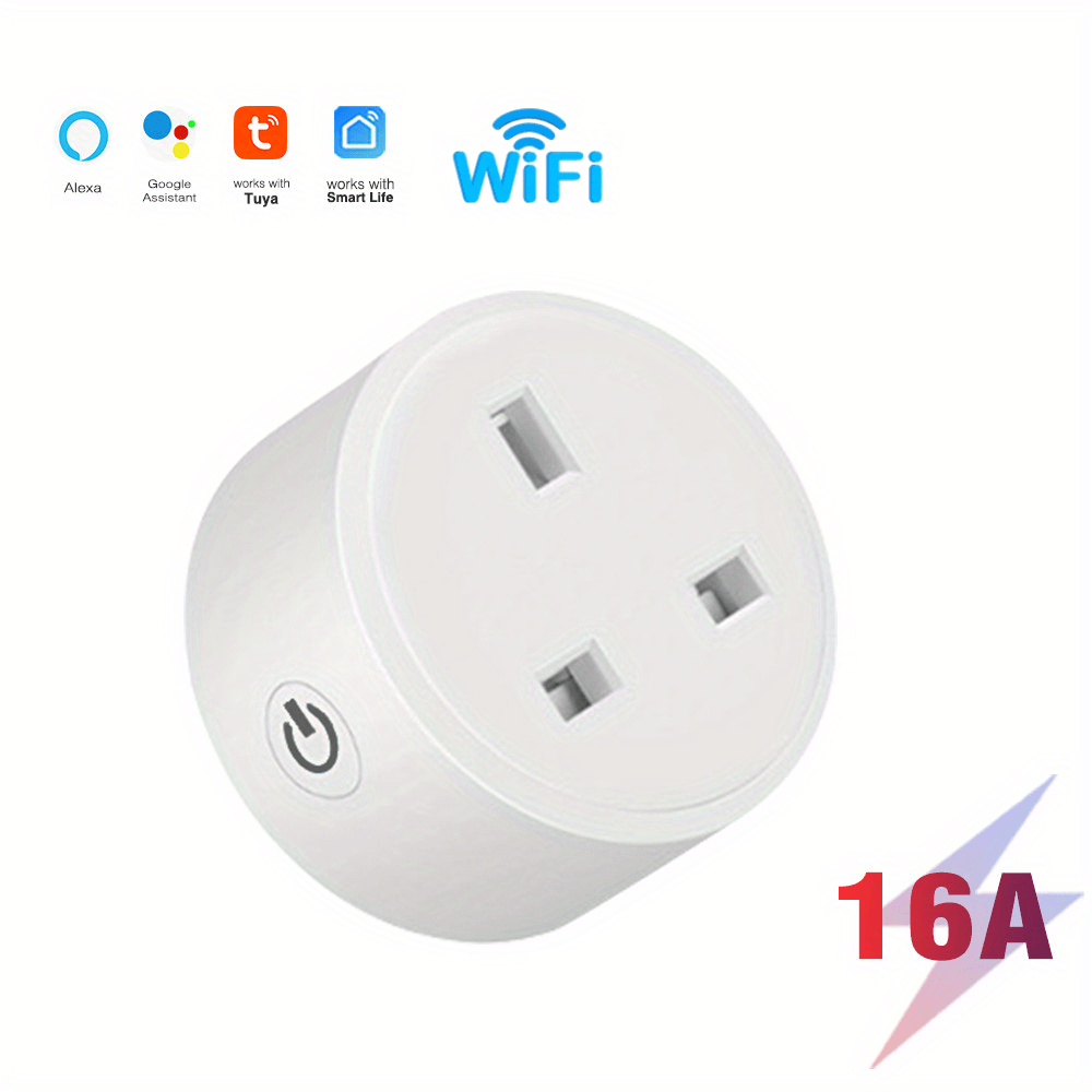 Smart Plug WiFi Socket UK 16A