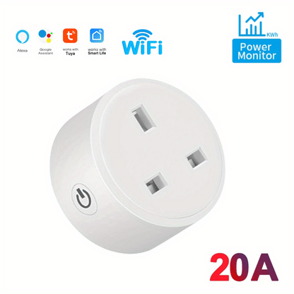 Smart Plug WIFI Socket UK 20A 16A 