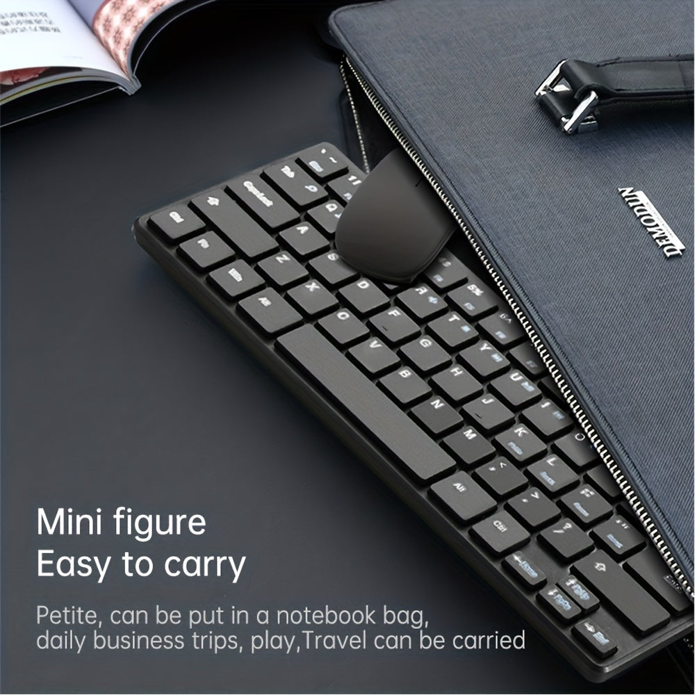 2.4G Wireless Keyboard Mouse Set Portable 