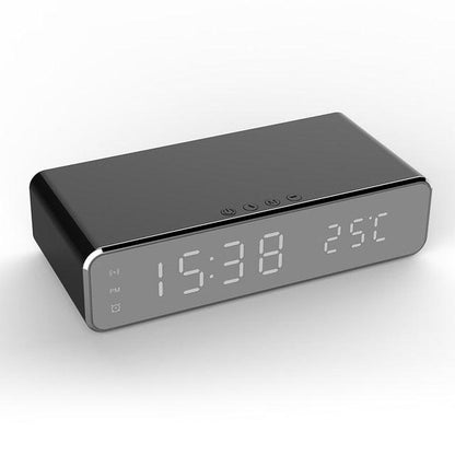 LED Alarm Clock QI Wireless Charger - Digital Edges | Online Electronics Store