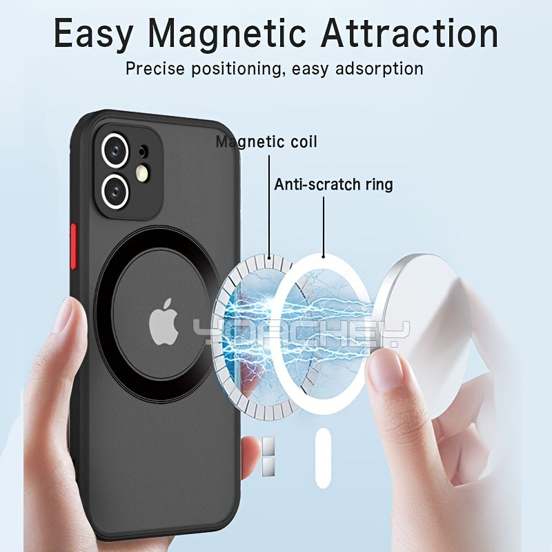 Luxury Magnetic Shockproof Armor Phone Case Cover For Magsafe Wireless Charging For IPhone 13 14 12 11 Pro Max Mini Plus - Digital Edges | Online Electronics Store