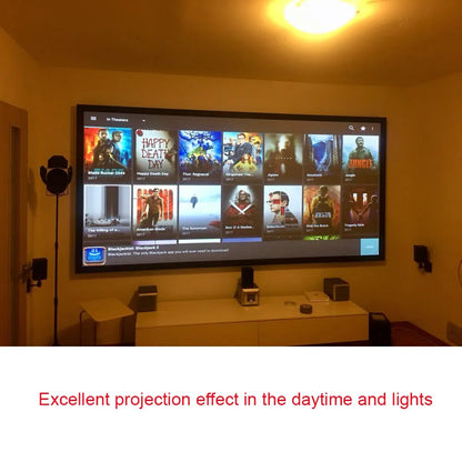 Salange Projector Screen,60 100 120 Inch Reflective Fabric Cloth Projection Screen For YG300 Projetor XGIMI DLP LED Home Theater - Digital Edges | Online Electronics Store