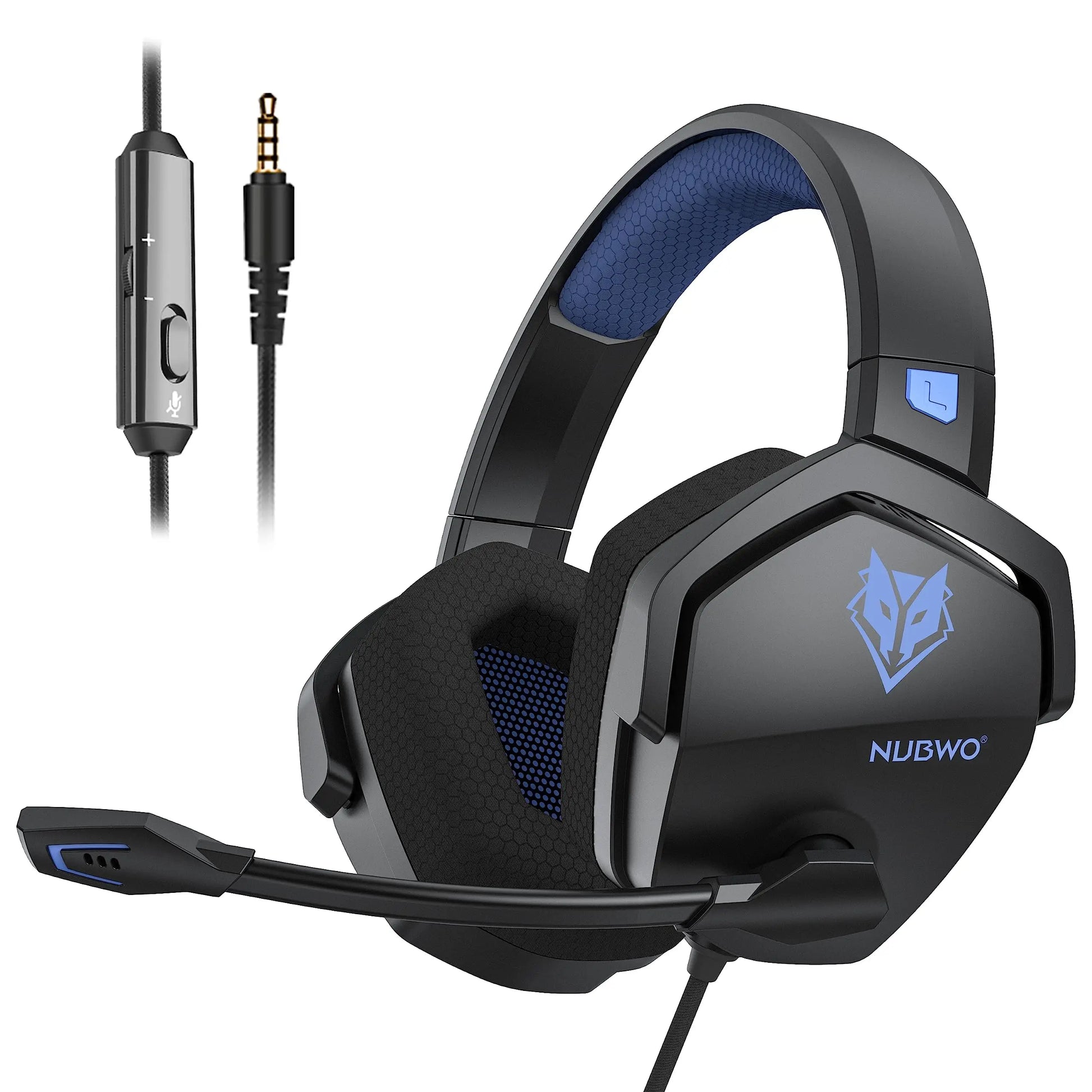 Gaming Headset with Noise-Canceling-NUBWO N16D